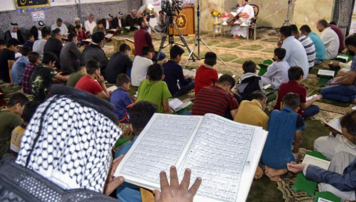 معهد القرآن الكريم / فرع الهندية يقيم محفلاً قرآنياً مباركاً