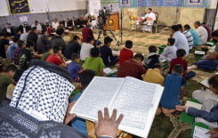 معهد القرآن الكريم / فرع الهندية يقيم محفلاً قرآنياً مباركاً