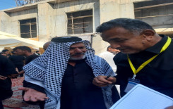 معهد القرآن الكريم يقدم خدماته القرآنية لزائري العسكريين (عليهما السلام)