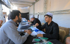 المَجمَع العلميّ يواصل إقامة فعاليته القرآنية للزائرين في طريق بغداد - كربلاء