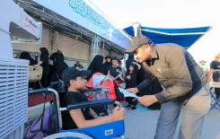 المَجمَع العلميّ يواصل إقامة فعاليته القرآنية للزائرين في طريق بغداد - كربلاء