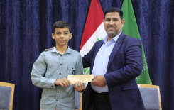 المَجمَع العلميّ يكرّم طلبته المتفوقين بمدارسهم في قضاء الهندية