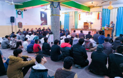 المجمع العلمي ينظم محفلًا قرآنيًا احتفاءً بولادة الإمام علي بن أبي طالب -عليه السلام- في محافظة بابل