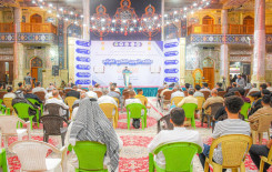 بابل تحتضن مهرجانًا شعريًا ولائيًا ضمن فعاليات ملتقى النورين الفكري القرآني الرمضاني.