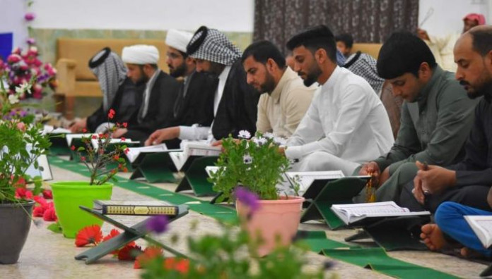 المَجمَع العلمي يُحيي ولادة كريم أهل البيت -عليه السلام- بمحفلٍ قرآنيٍّ في المثنى