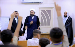 مشاركة فاعلة لطلبة الدورات الصيفية في حي العسكري شمال كربلاء