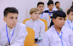 مشاركة فاعلة لطلبة الدورات الصيفية في حي العسكري شمال كربلاء