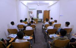 مشاركة فاعلة لطلبة الدورات الصيفية في حي العسكري شمال كربلاء