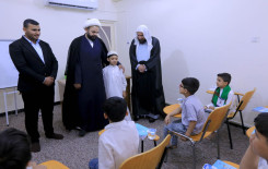 مشاركة فاعلة لطلبة الدورات الصيفية في حي العسكري شمال كربلاء