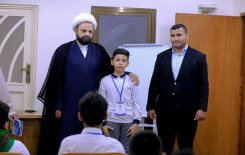 مشاركة فاعلة لطلبة الدورات الصيفية في حي العسكري شمال كربلاء