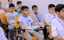 مشاركة فاعلة لطلبة الدورات الصيفية في حي العسكري شمال كربلاء