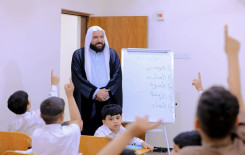 مشاركة فاعلة لطلبة الدورات الصيفية في حي العسكري شمال كربلاء