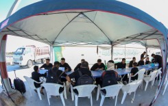 قضاء القاسم يشهد افتتاح أولى المحطات المركزية في محافظة بابل