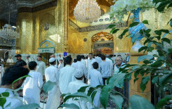 طلبة مشروع الدورات القرآنية الصيفية في المثنى يتشرّفون بزيارة العتبتين المقدستين