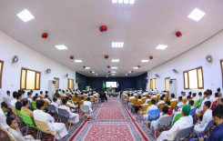 طلبة مشروع الدورات القرآنية الصيفية في المثنى يتشرّفون بزيارة العتبتين المقدستين