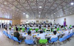 طلبة مشروع الدورات القرآنية الصيفية في المثنى يتشرّفون بزيارة العتبتين المقدستين