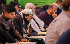 عرش التلاوة يواصل محافله وسط حضور حاشد للزائرين