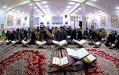 ختمة قرآنية موحدة ينظمها معهد القرآن الكريم بمشاركة طلبة قضاء الهندية وأساتذته