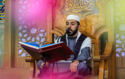 عرش التلاوة يحي مولد سيد الأوصياء (عليه السلام) وسط الصحن العباسي المطهر