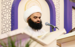 طلبة العلوم الدينية يشاركون في الختمة القرآنية المرتلة وسط الصحن العباسي المُطهّر