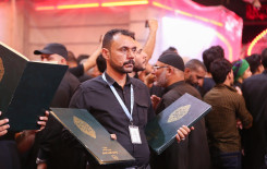 معهد القرآن الكريم يحي ليلة العاشر من المحرم بالختمة القرآنية السنوية في الصحن العباسي المطهر