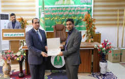 معهد القرآن الكريم يحتفي بتخرج مجموعة من طلبة المشروع القرآني في الجامعات والمعاهد العراقية وسط بابل