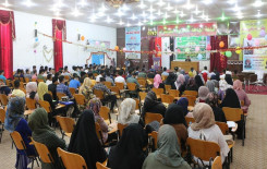 معهد القرآن الكريم يحتفي بتخرج مجموعة من طلبة المشروع القرآني في الجامعات والمعاهد العراقية وسط بابل