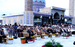 من مرقد الشهيد الثائر زيد بن علي(عليه السلام) تلاوة آياتٍ قرآنيةٍ لدعم القوّات الأمنية والحشد الشعبي وثوابُها لأرواح شهدائهم الطاهرة..