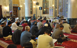 معهد القرآن الكريم فرع بغداد يقيم محفلاً قرآنيًا بمناسبة ولادات شعبان الخير