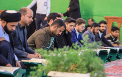 مركز الرسول الأعظم القرآني بضيافة عرش التلاوة في الصحن العباسي الشريف