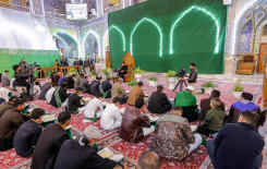 مركز الرسول الأعظم القرآني بضيافة عرش التلاوة في الصحن العباسي الشريف