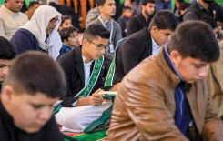 مركز الرسول الأعظم القرآني بضيافة عرش التلاوة في الصحن العباسي الشريف