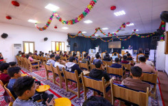 معهد القرآن الكريم ينظم برنامجًا قرآنيًا لطلبة المدارس في كربلاء