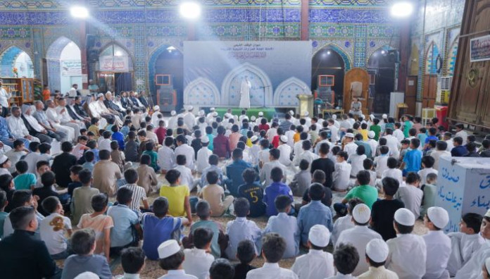 المَجمَع العلميّ يشرك طلبة الدورات الصيفية بمحفلٍ قرآنيٍ في محافظة بابل