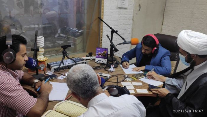 معهد القرآن الكريم فرع بابل يختتم مجريات مسابقة كلمات من نور الإذاعية الخاصة بالتلاوة والتفسير