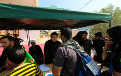 معهد القرآن الكريم يفتتح معرضاً قرآنياً ومراكز للتعليم في النجف الأشرف