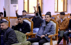 المَجمَع العلميّ يقيم ورشًا قرآنية لعدد من طلبة المدارس في كربلاء