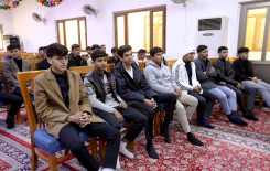 المَجمَع العلميّ يقيم ورشًا قرآنية لعدد من طلبة المدارس في كربلاء