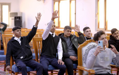 المَجمَع العلميّ يقيم ورشًا قرآنية لعدد من طلبة المدارس في كربلاء