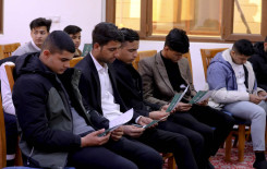 المَجمَع العلميّ يقيم ورشًا قرآنية لعدد من طلبة المدارس في كربلاء