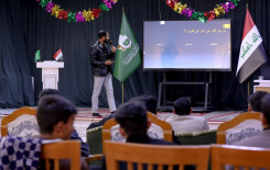 المَجمَع العلميّ يقيم ورشًا قرآنية لعدد من طلبة المدارس في كربلاء