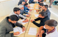 المَجمَع العلميّ ينظم مسابقة في إتقان الصلاة لطلبة إعدادية الشيخ الكليني في بابل