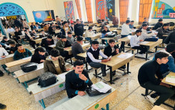 المَجمَع العلميّ ينظم مسابقة في إتقان الصلاة لطلبة إعدادية الشيخ الكليني في بابل