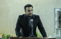 رؤية الإمام الحسين القرآنية للحياة  محور الندوة التي قدّمها السيّد رشيد الحسينيّ في كربلاء