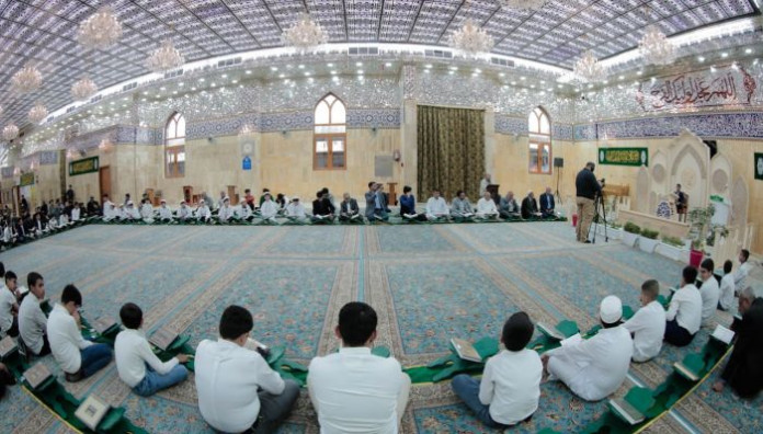 المَجمع العلمي يحتفي بتخرّج طلبة مشروع حامل اللواء القرآني