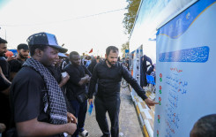 الآلاف من الزائرين الأجانب يتوافدون على المحطات التعليمية في كربلاء