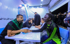 الآلاف من الزائرين الأجانب يتوافدون على المحطات التعليمية في كربلاء