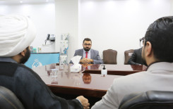 وفد من معهد القرآن الكريم يزور مؤسسة العين لرعاية الاجتماعية