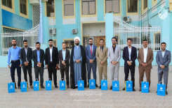 وفد من معهد القرآن الكريم يزور مؤسسة العين لرعاية الاجتماعية