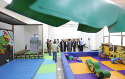 وفد من معهد القرآن الكريم يزور مؤسسة العين لرعاية الاجتماعية